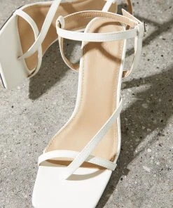 4th & Reckless Anais Heel - White New & Most Loved