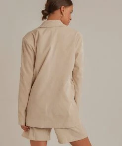 4th & Reckless New & Most Loved Anderson Blazer - Cream Cord 9 4th & Reckless New & Most Loved Anderson Blazer - Cream Cord