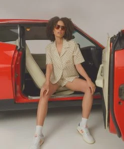 Vacancy Supply Blaze Organic Linen Shirt - White-Crème New & Most Loved