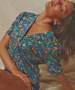 Cools Club New & Most Loved Caribou Shirt - Tropic Nights