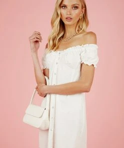 Peppermayo New & Most Loved Bel Air Mini Dress - White