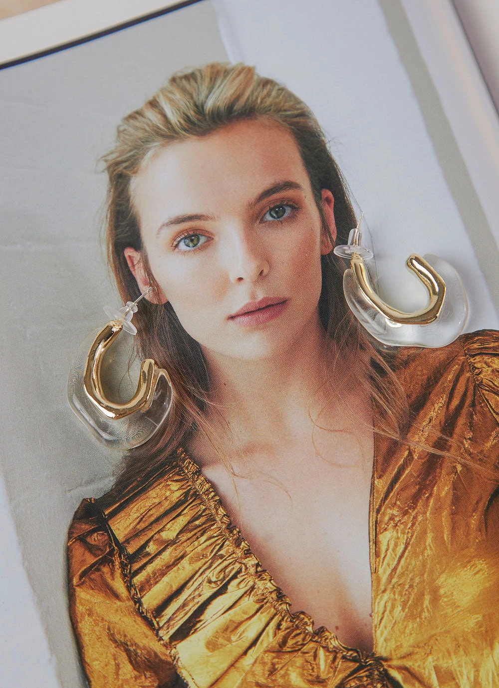 Peppermayo Moment In Time Earrings - White New & Most Loved 4 Peppermayo Moment In Time Earrings - White New & Most Loved