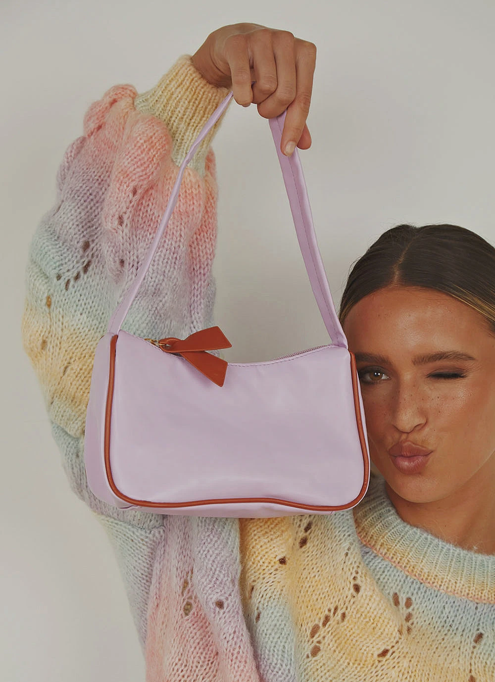 Peppermayo Bellagio Handbag - Lilac New & Most Loved 2 Peppermayo Bellagio Handbag - Lilac New & Most Loved