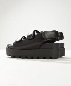 4th & Reckless Hugo Slide - Black PU