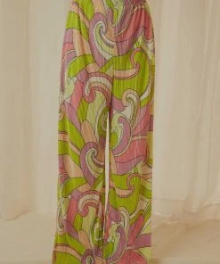 Peppermayo Exclusive 90s Muse Pants - Retro Swirl New & Most Loved 9 Peppermayo Exclusive 90s Muse Pants - Retro Swirl New & Most Loved