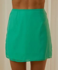 Peppermayo Exclusive Hazel Mini Skirt - Jade New & Most Loved