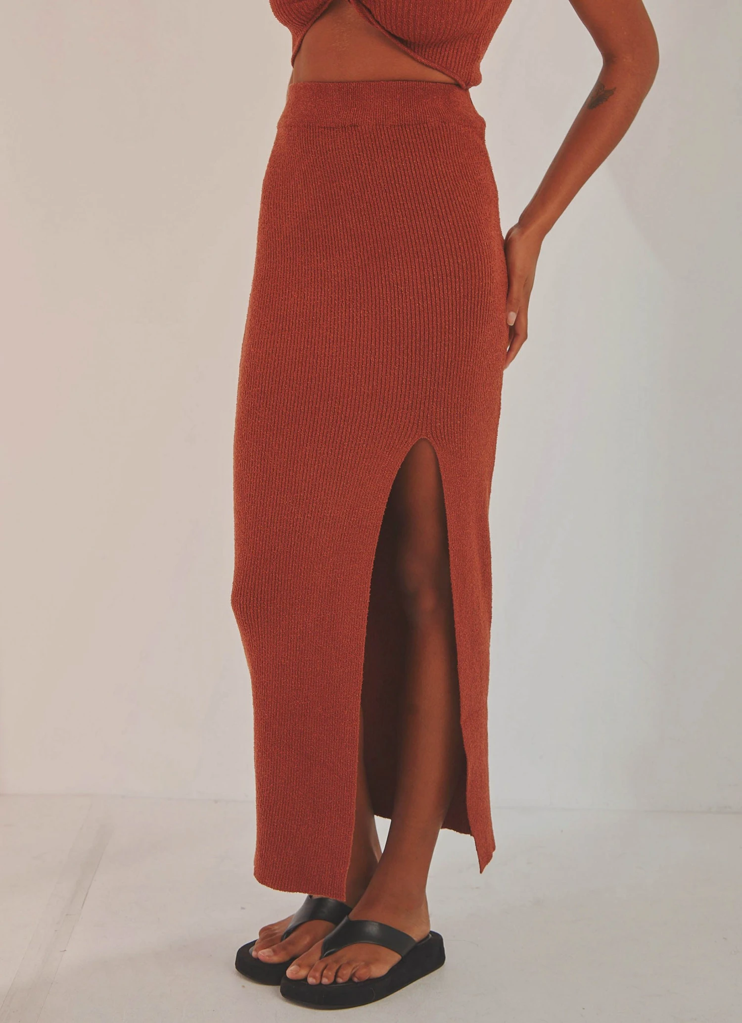 Peppermayo Soraya Midi Skirt - Brown 4 Peppermayo Soraya Midi Skirt - Brown