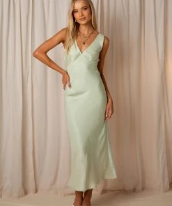 Peppermayo Exclusive Loren Maxi Dress - Sage New & Most Loved