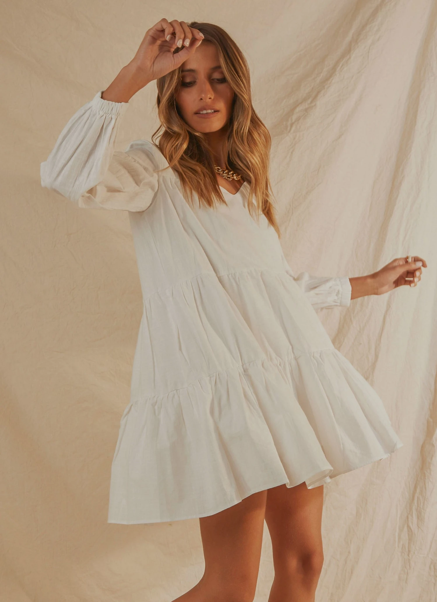 Peppermayo New & Most Loved Camila Mini Dress - White 4 Peppermayo New & Most Loved Camila Mini Dress - White