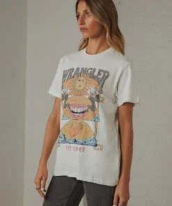 Wrangler Loose Lips SS Tee - White 8 Wrangler Loose Lips SS Tee - White