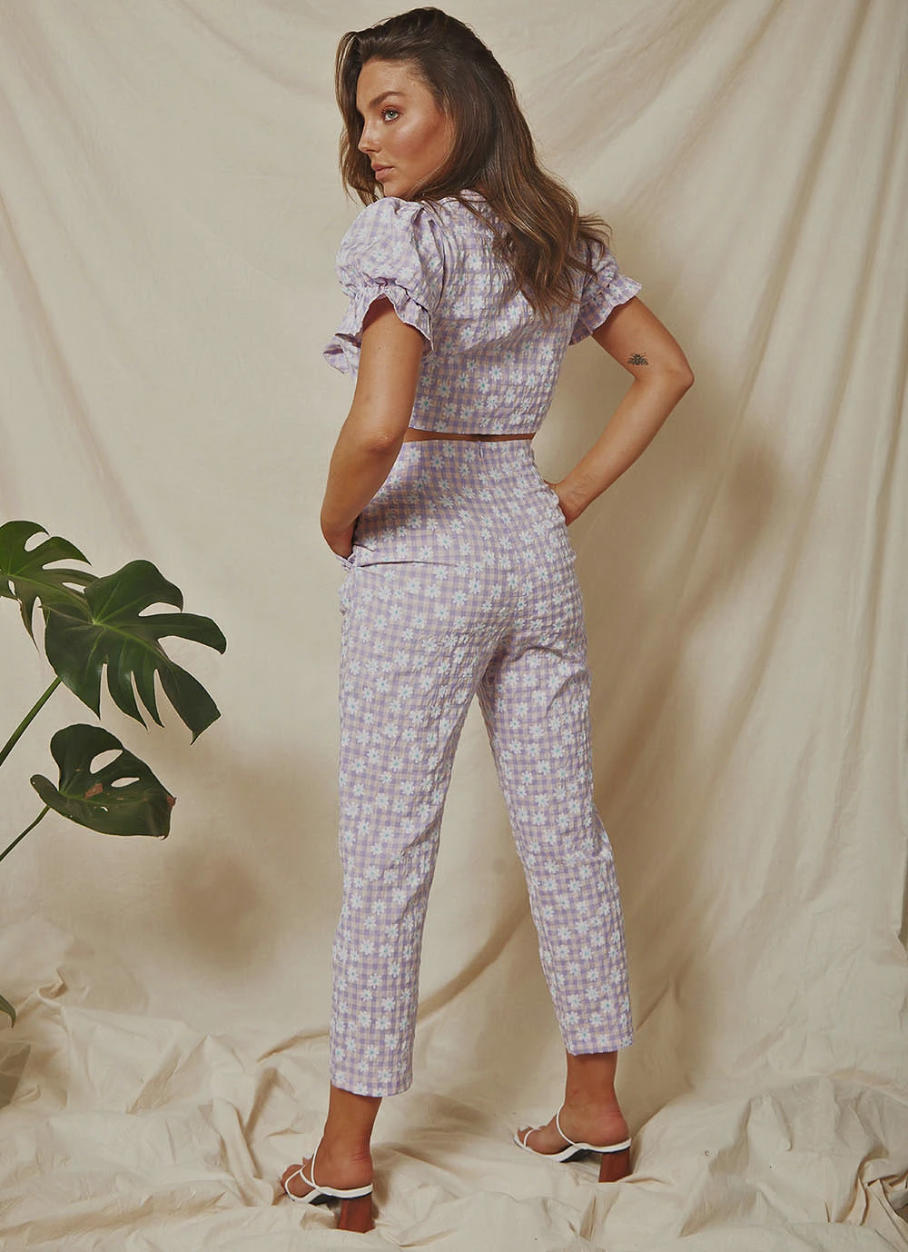 Peppermayo New & Most Loved Girlfriends Pants - Lilac 5 Peppermayo New & Most Loved Girlfriends Pants - Lilac