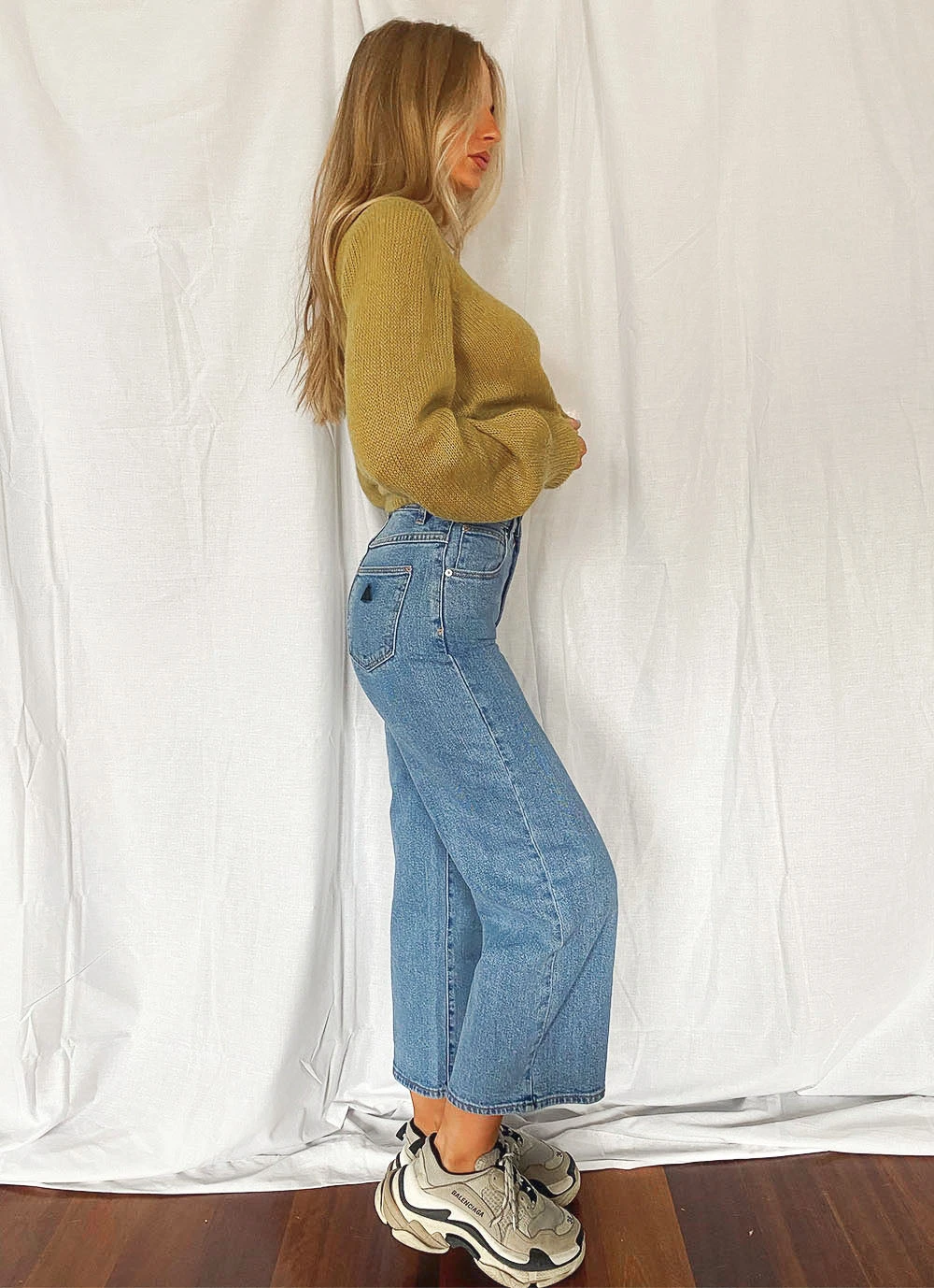 Abrand New & Most Loved A Street Aline Crop Jeans - Georgia 4 Abrand New & Most Loved A Street Aline Crop Jeans - Georgia