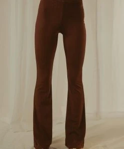 Peppermayo Exclusive Russo Flare Pants - Chocolate 9 Peppermayo Exclusive Russo Flare Pants - Chocolate