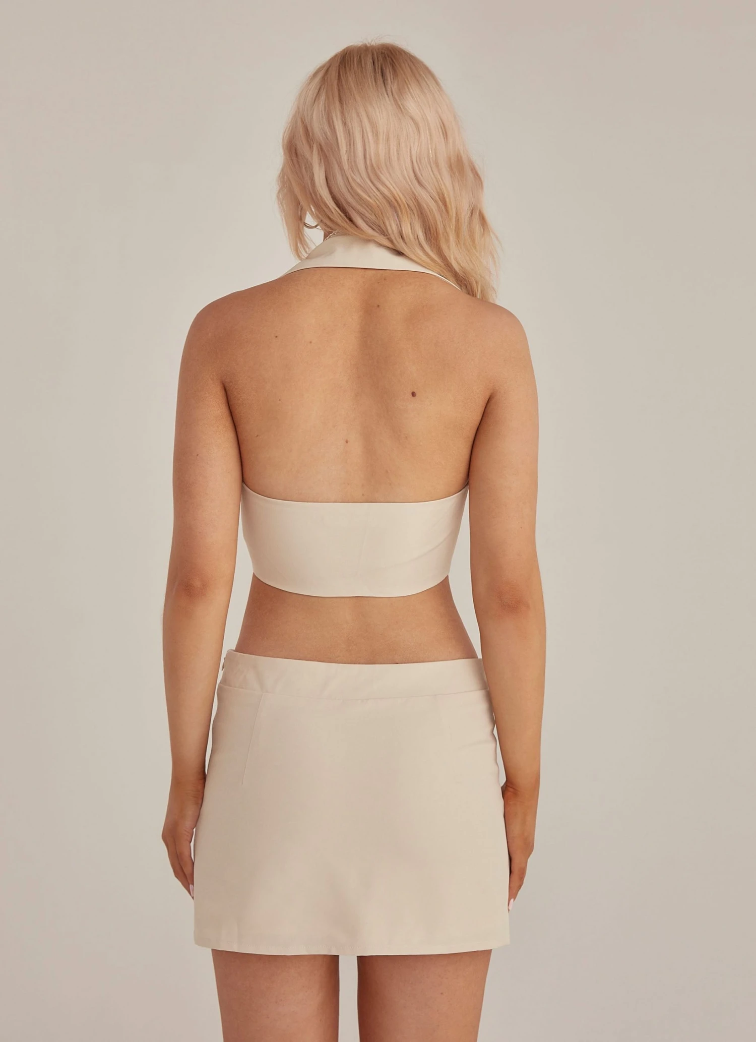 Riley Hubatka X Peppermayo New & Most Loved Trend Set Vest Top - Creme 6 Riley Hubatka X Peppermayo New & Most Loved Trend Set Vest Top - Creme