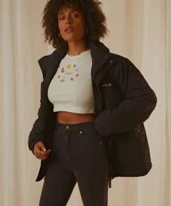 Afends Streetlights Unisex Recyled Nylon Anorak - Black New & Most Loved 8 Afends Streetlights Unisex Recyled Nylon Anorak - Black New & Most Loved