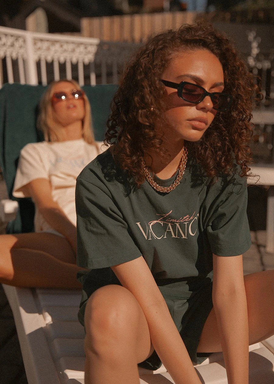 Vacancy Supply Late Checkout Tee - Forest Green 12 Vacancy Supply Late Checkout Tee - Forest Green