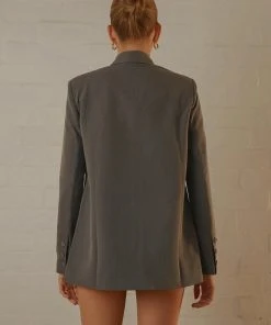 Peppermayo Exclusive Maggie Blazer - Charcoal - Pre-Order 10 Peppermayo Exclusive Maggie Blazer - Charcoal - Pre-Order