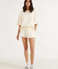 Peppermayo New & Most Loved Tropicana Shorts - Yellow Tie Dye