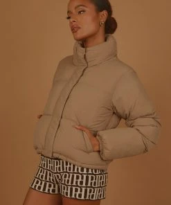 Nude Lucy New & Most Loved Topher Puffer Jacket - Carob