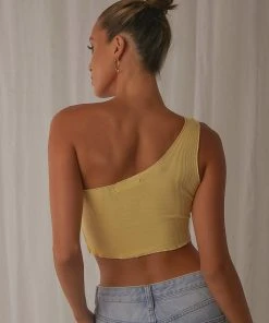 Peppermayo Come Along Crop - Beige Multi