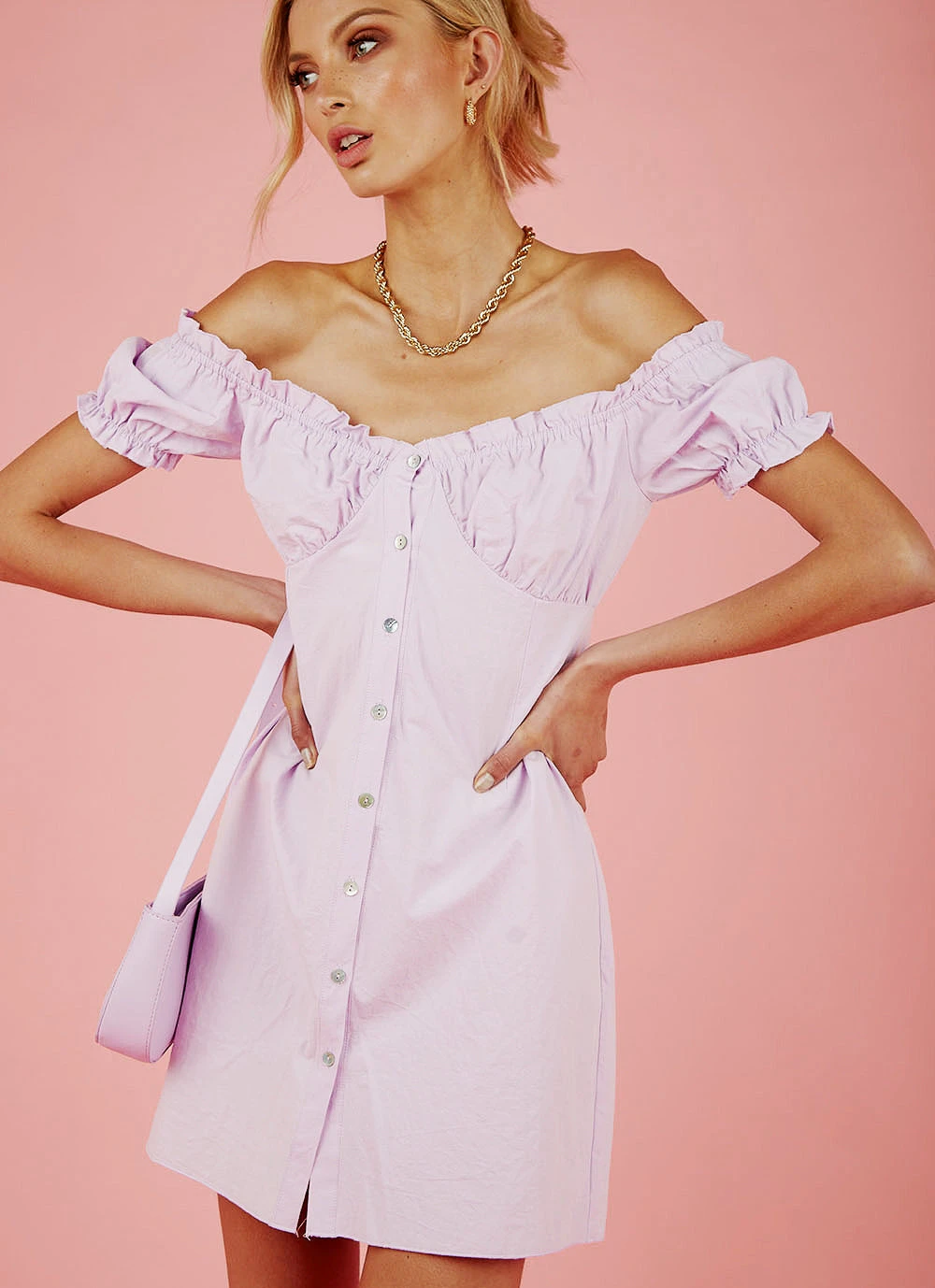 Peppermayo Bel Air Mini Dress - Lilac New & Most Loved 1 Peppermayo Bel Air Mini Dress - Lilac New & Most Loved