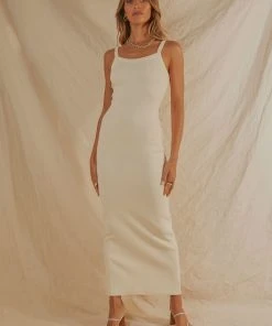 Peppermayo Exclusive New & Most Loved Carly Maxi Dress - Ivory