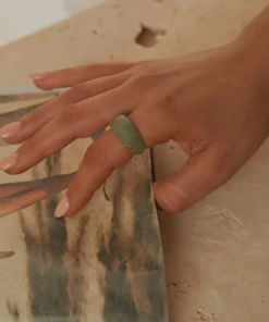 Peppermayo See The World Resin Ring - Green