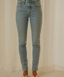 Levi's 501 Skinny Jeans - Tango Light New & Most Loved