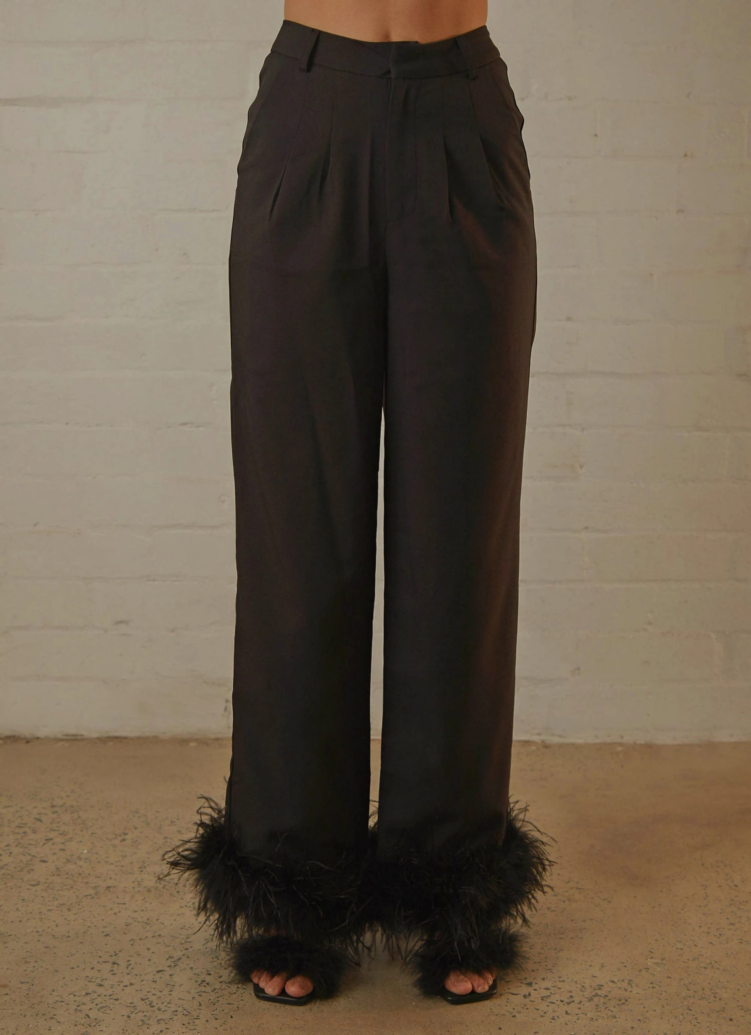 Peppermayo Exclusive Shake It Off Feather Pants - Night New & Most Loved 4 Peppermayo Exclusive Shake It Off Feather Pants - Night New & Most Loved