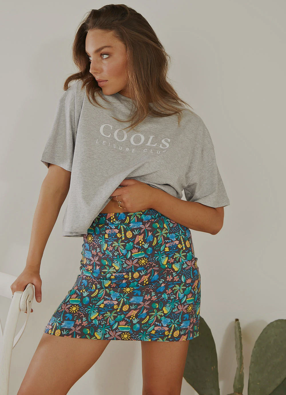 Cools Club New & Most Loved Easy Skirt - Tropic Nights 1 Cools Club New & Most Loved Easy Skirt - Tropic Nights