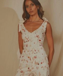 Peppermayo Exclusive Parisian Life Linen Bustier - Safari New & Most Loved