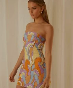 Peppermayo Exclusive Life Of The Party Tube Mini Dress - Retro Swirl - Pre-Order 9 Peppermayo Exclusive Life Of The Party Tube Mini Dress - Retro Swirl - Pre-Order