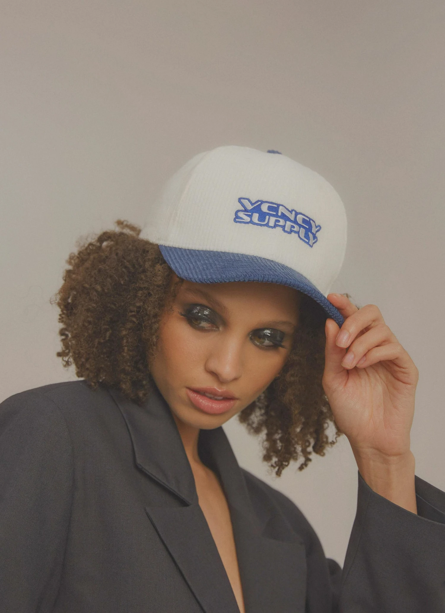 Vacancy Supply Revival Cap - White-Cobalt New & Most Loved 2 Vacancy Supply Revival Cap - White-Cobalt New & Most Loved