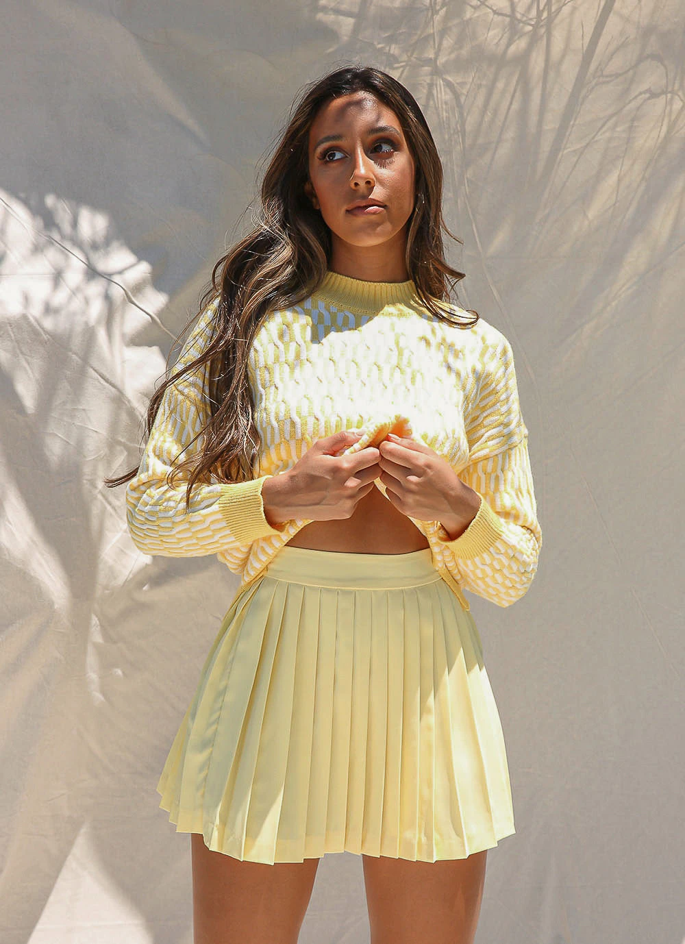 Peppermayo Exclusive No Boundaries Tennis Skirt - Yellow 5 Peppermayo Exclusive No Boundaries Tennis Skirt - Yellow