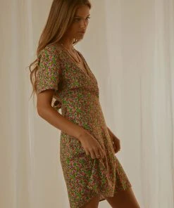 Cools Club Party Mini Dress - Floral Punch 8 Cools Club Party Mini Dress - Floral Punch