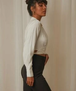 4th & Reckless Wyatt Shirt - White 7 4th & Reckless Wyatt Shirt - White