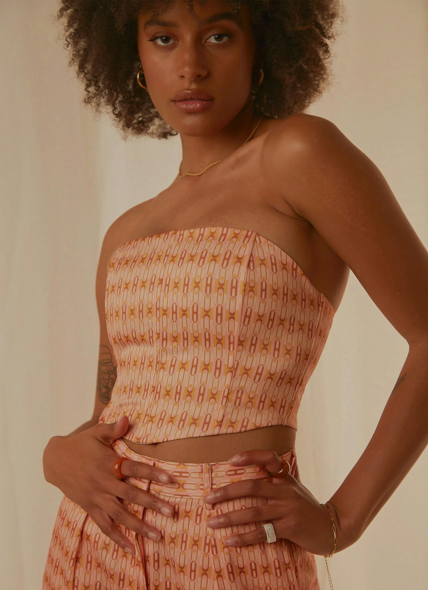 Peppermayo Exclusive Frances Bustier - Vintage Chain 1 Peppermayo Exclusive Frances Bustier - Vintage Chain