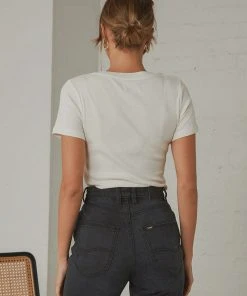 Wrangler Summerville Tee - Ecru New & Most Loved 9 Wrangler Summerville Tee - Ecru New & Most Loved