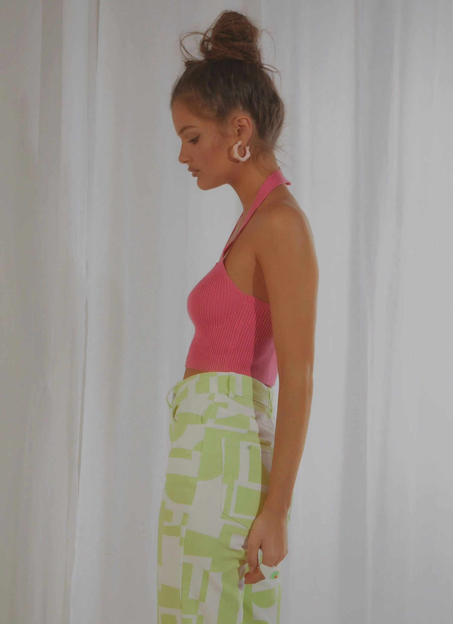 Peppermayo Exclusive Desert Dream Knit Crop - Pink 5 Peppermayo Exclusive Desert Dream Knit Crop - Pink