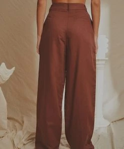 National Breast Cancer Foundation X Peppermayo Valencia Linen Pants - Choc Brown 11 National Breast Cancer Foundation X Peppermayo Valencia Linen Pants - Choc Brown