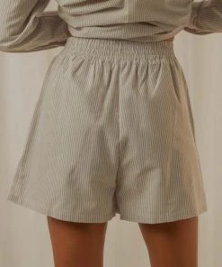 4th & Reckless New & Most Loved Heaton Short - Grey Stripe 9 4th & Reckless New & Most Loved Heaton Short - Grey Stripe