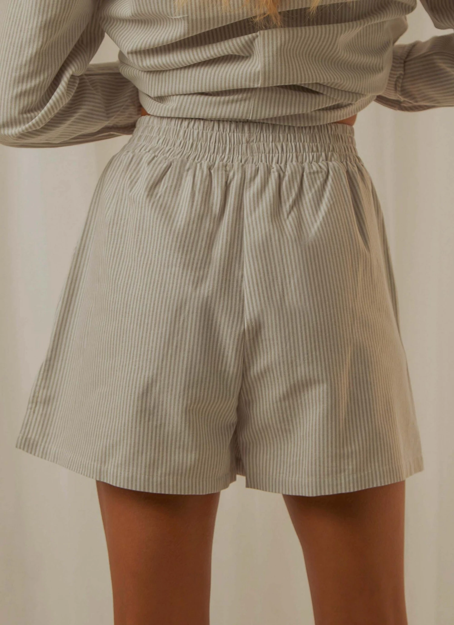 4th & Reckless New & Most Loved Heaton Short - Grey Stripe 5 4th & Reckless New & Most Loved Heaton Short - Grey Stripe