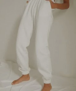 Peppermayo Exclusive It Crowd Trackpants - White New & Most Loved