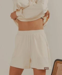 Vacancy Supply New & Most Loved Retreat Lounge Short - Coconut Milk