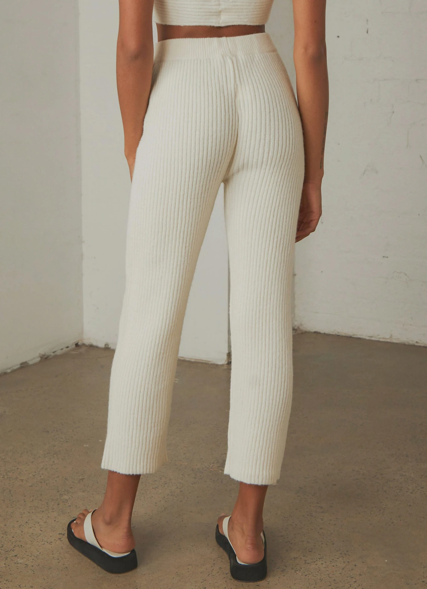 Peppermayo Jessa Knit Pants - Off White 5 Peppermayo Jessa Knit Pants - Off White