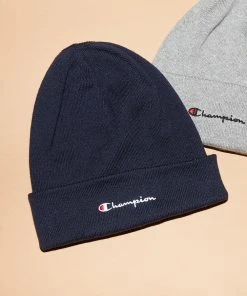 Champion C Life Script Beanie - Navy