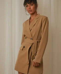 4th & Reckless Ellis Blazer Dress - Slate Grey New & Most Loved 8 4th & Reckless Ellis Blazer Dress - Slate Grey New & Most Loved