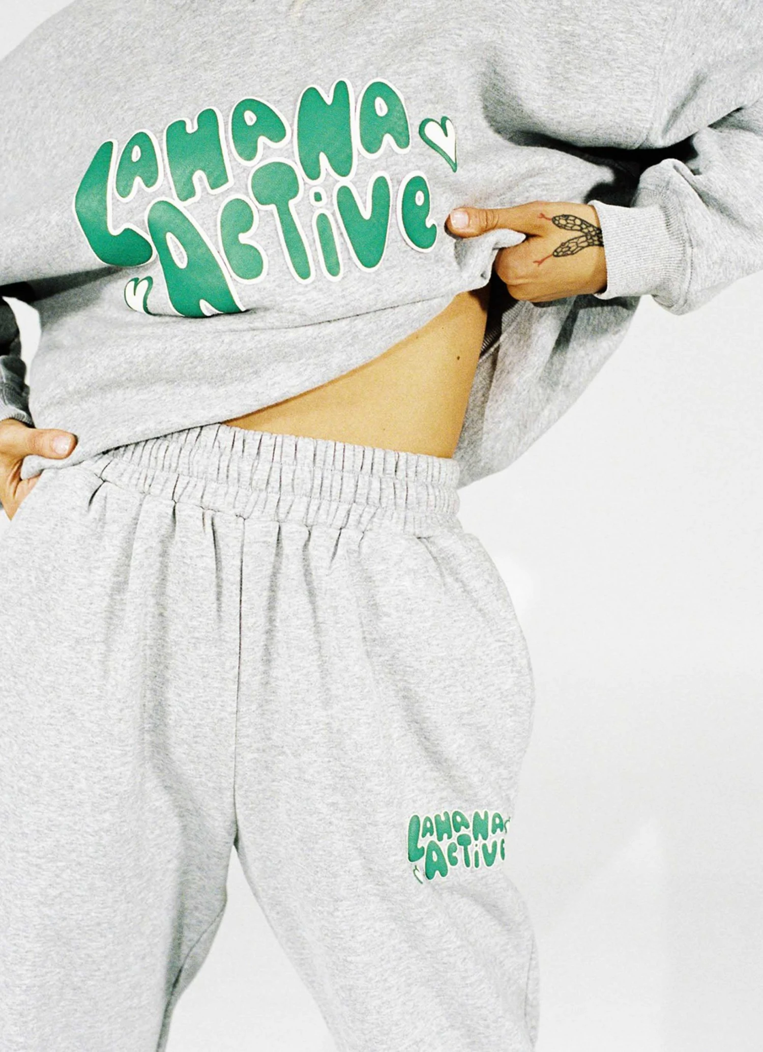 LaHana Swim Bronx Trackpant - Grey 3 LaHana Swim Bronx Trackpant - Grey