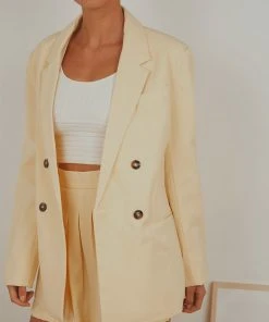 Peppermayo Isle Of Sun Blazer - Butter New & Most Loved