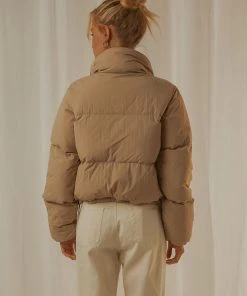 Nude Lucy New & Most Loved Topher Puffer Jacket - Mocha 11 Nude Lucy New & Most Loved Topher Puffer Jacket - Mocha